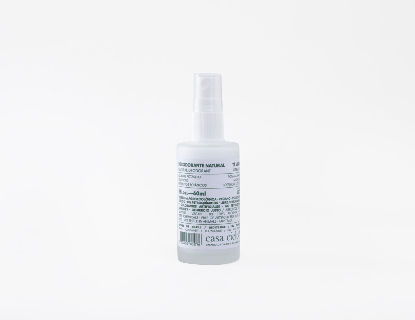 Desodorante Natural Té Verde