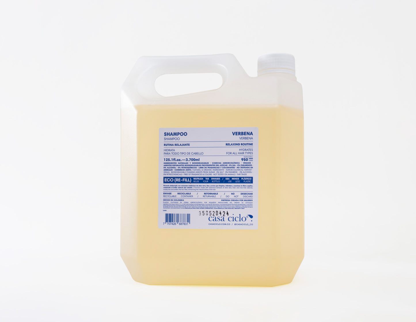 Rosemary + Nettle liquid shampoo