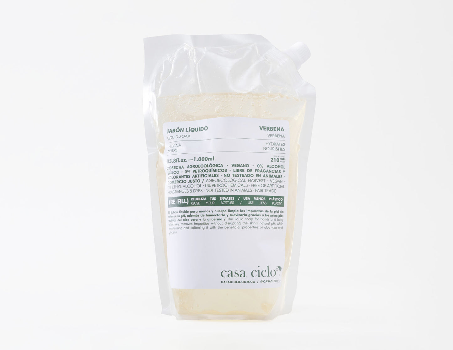 Jabón Líquido Verbena (Refill)