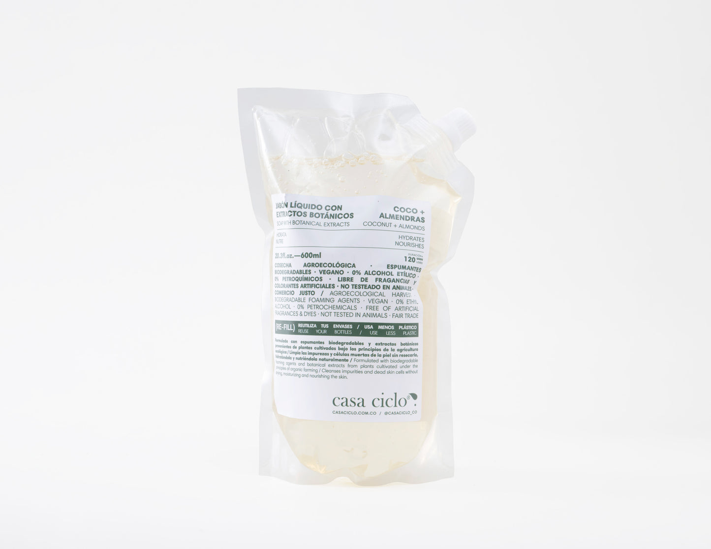 Coconut + Almond liquid soap