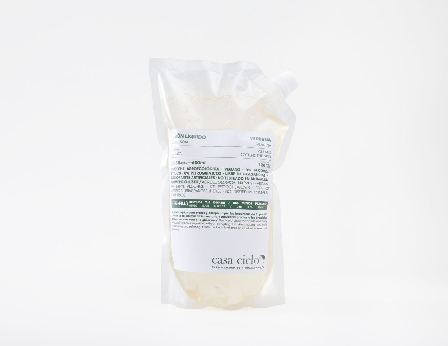Jabón Líquido Verbena (Refill)