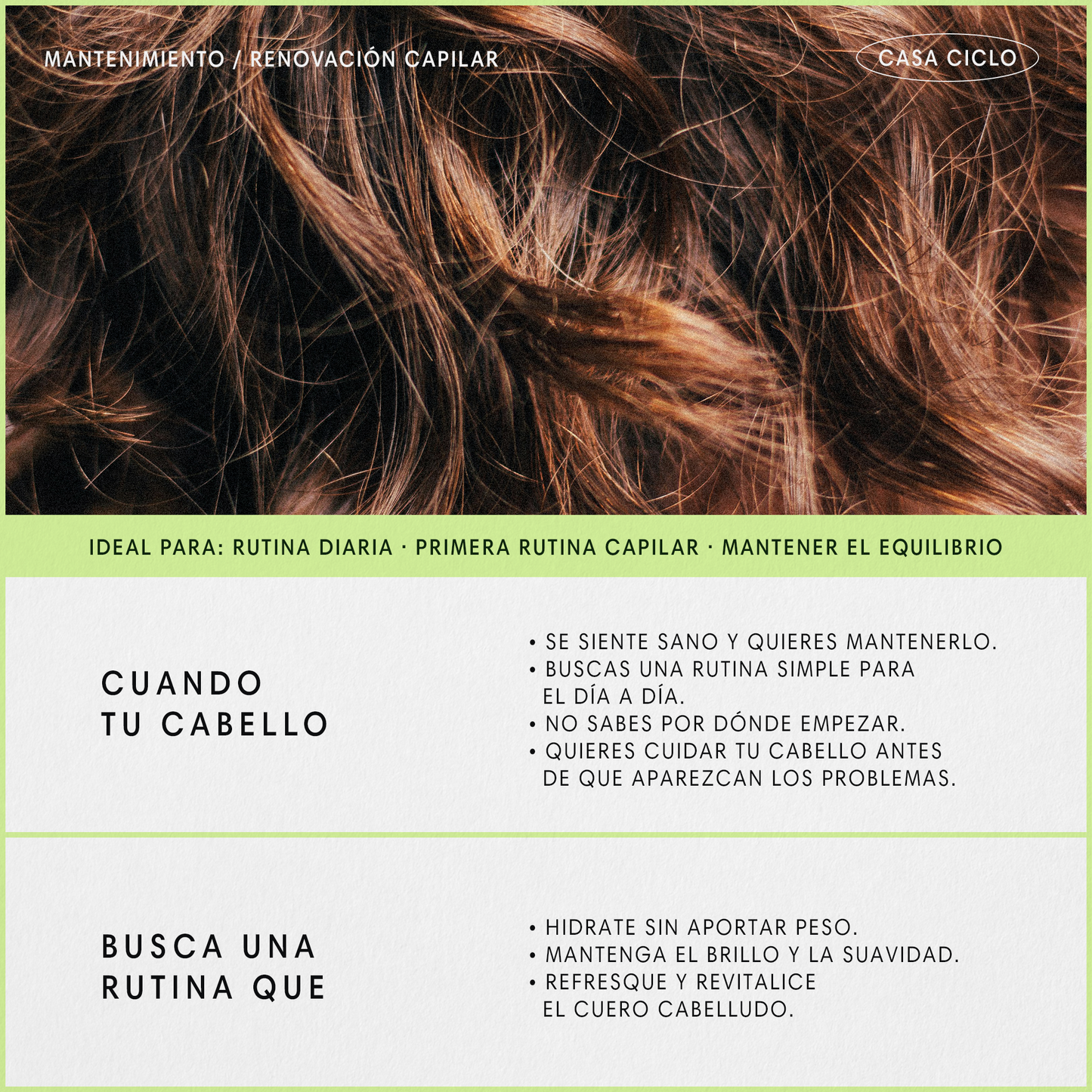 Combo Mantenimiento – Renovación Capilar