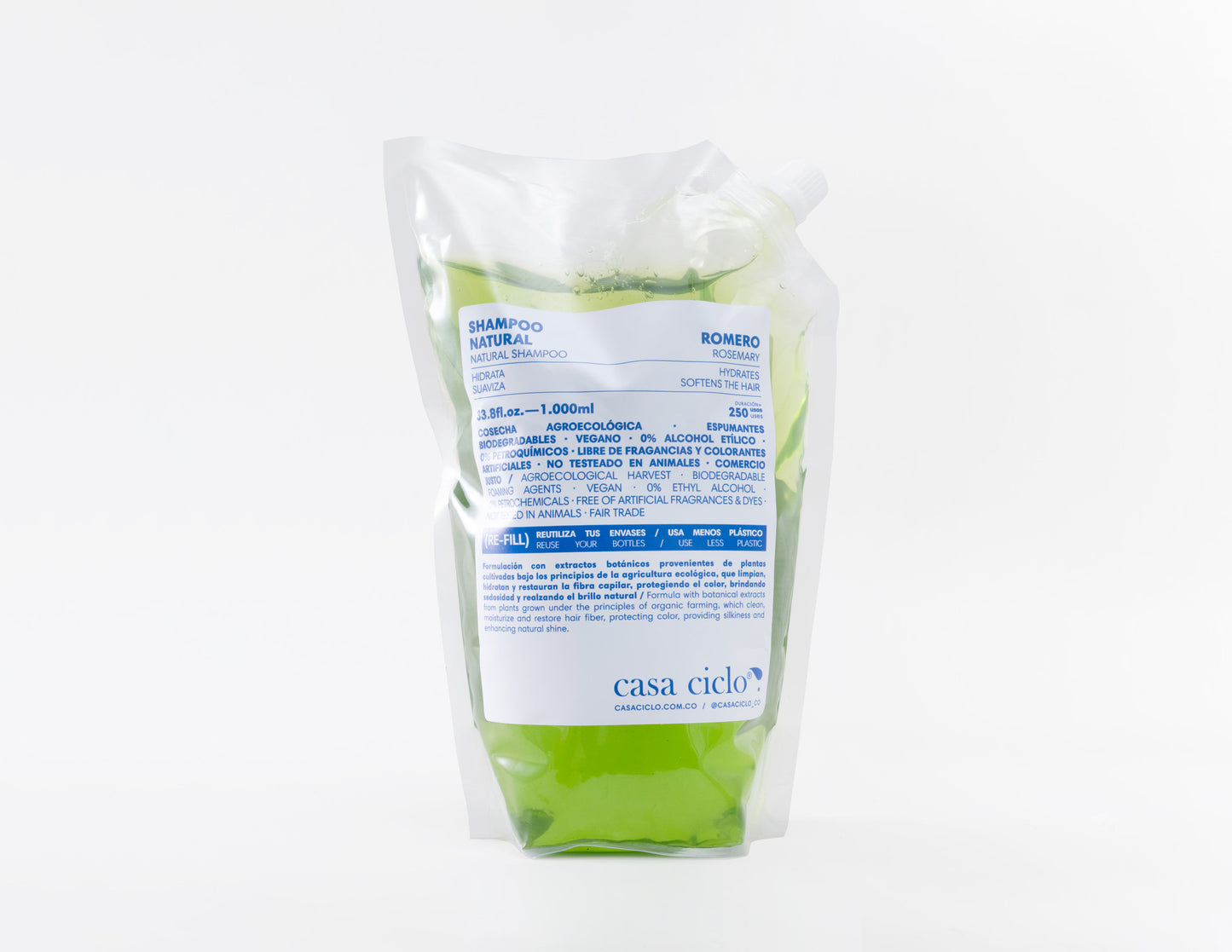 Rosemary + Nettle liquid shampoo