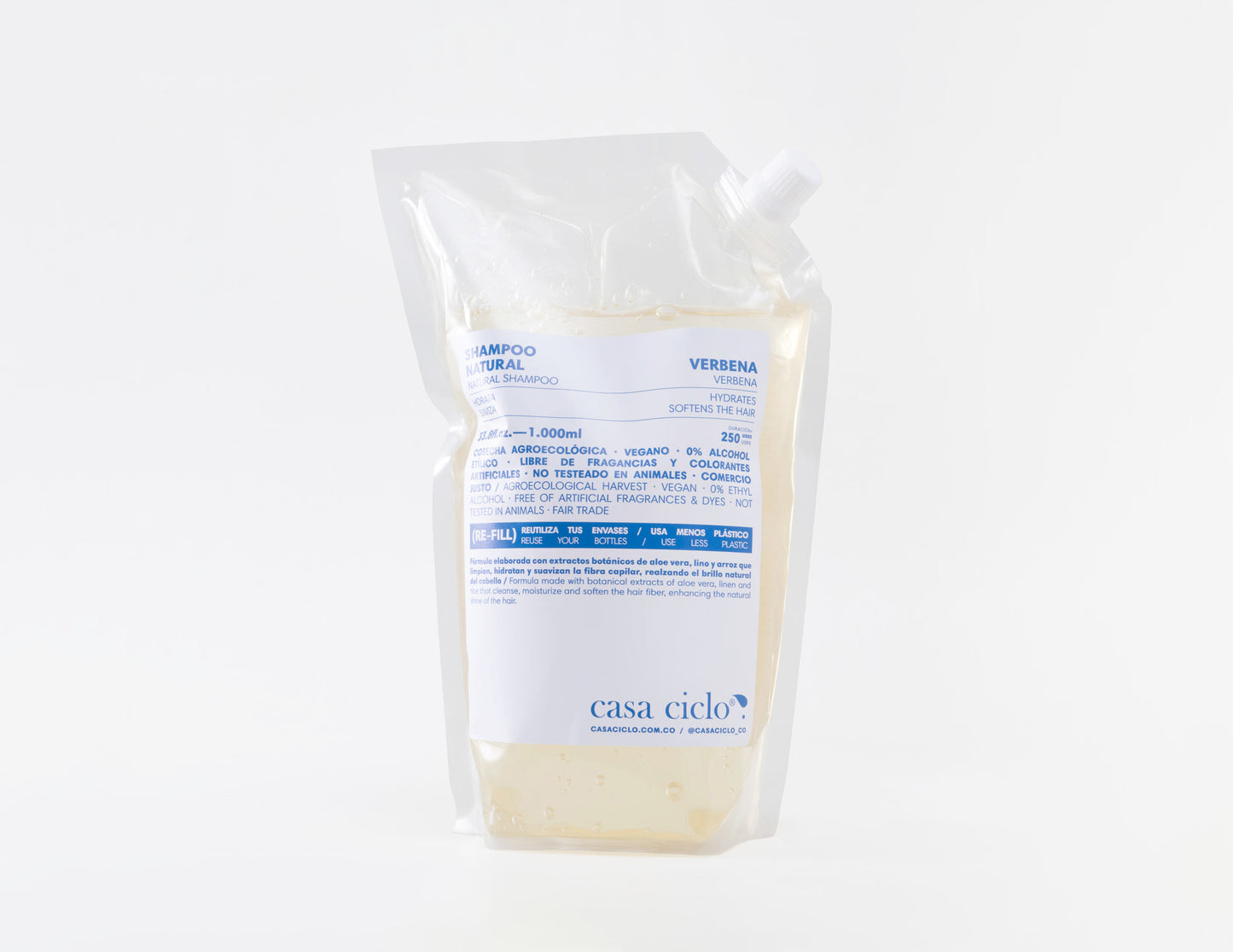 Shampoo Natural Verbena (Refill)