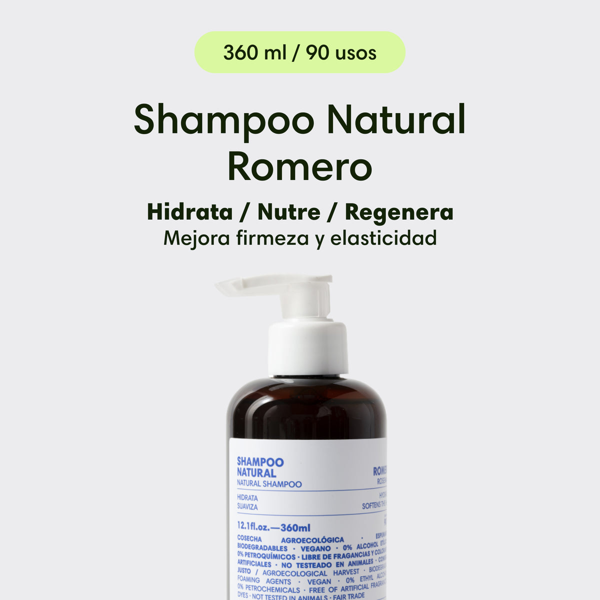 Natural Rosemary Shampoo