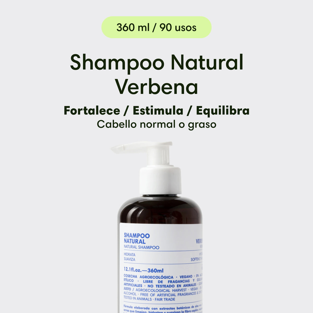Natural Rosemary Shampoo