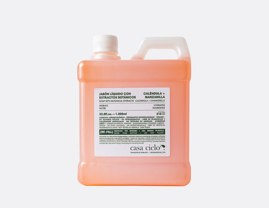 Jabón Líquido Caléndula y Manzanilla (Refill)