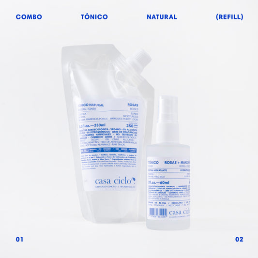 Combo Tónico Natural (Refill)