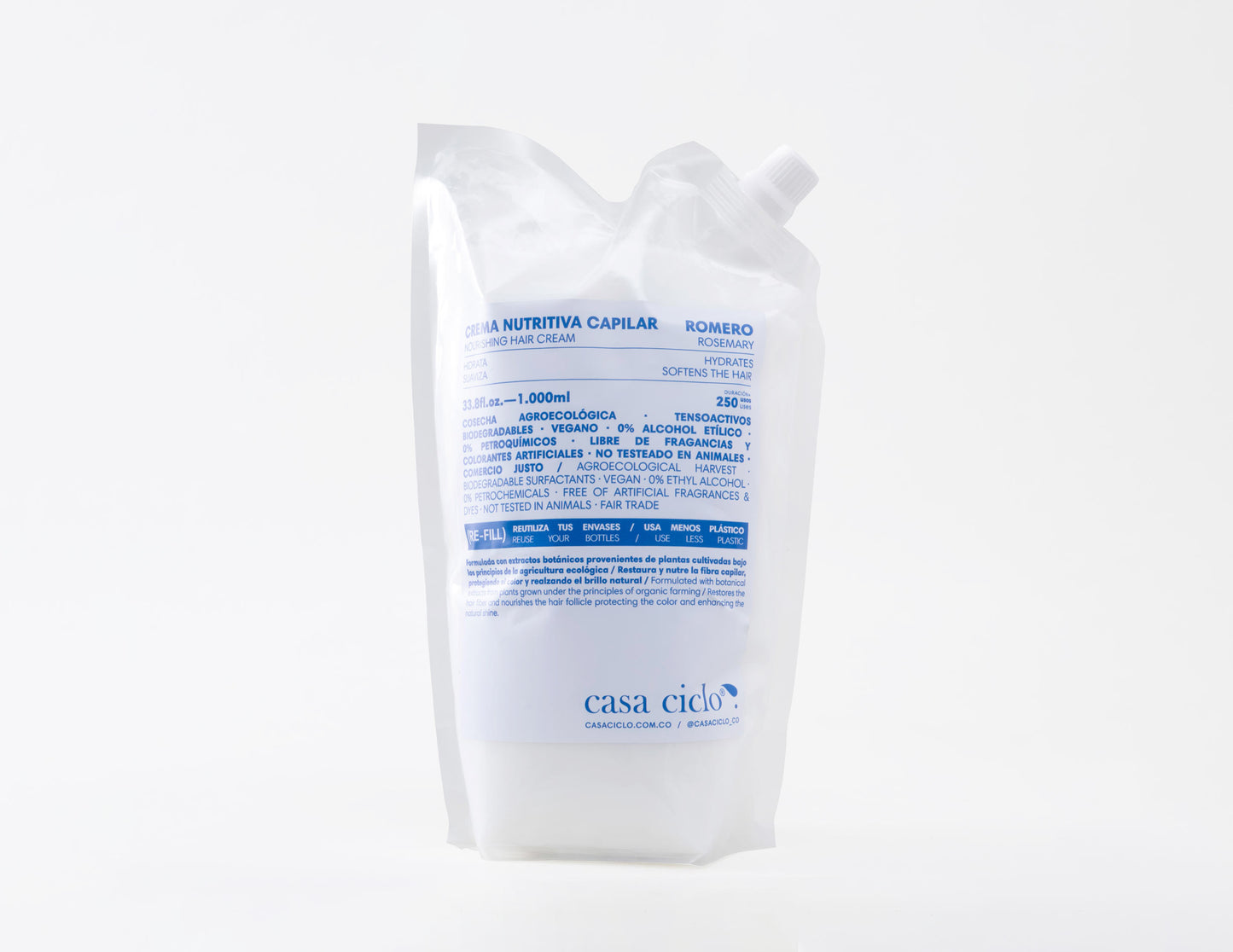 Crema Nutritiva Capilar Romero (Refill)