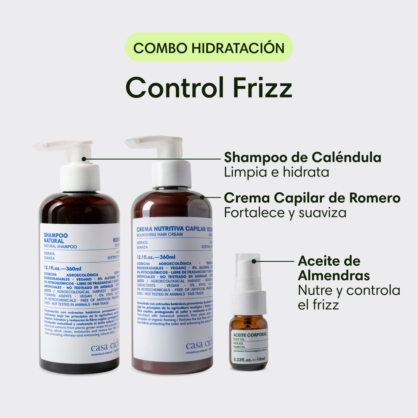 Combo Hidratar – Control Frizz