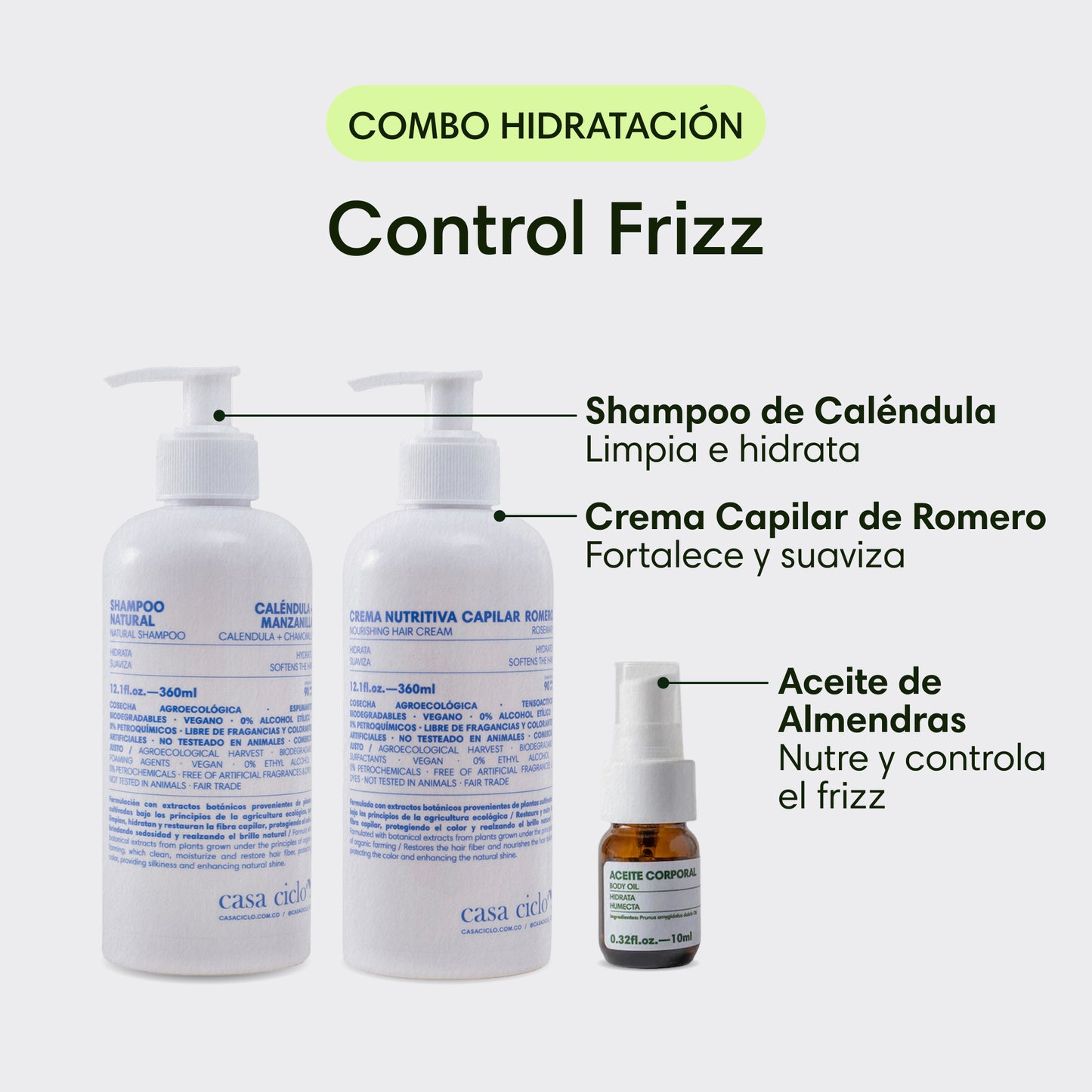 Combo Hidratar – Control Frizz