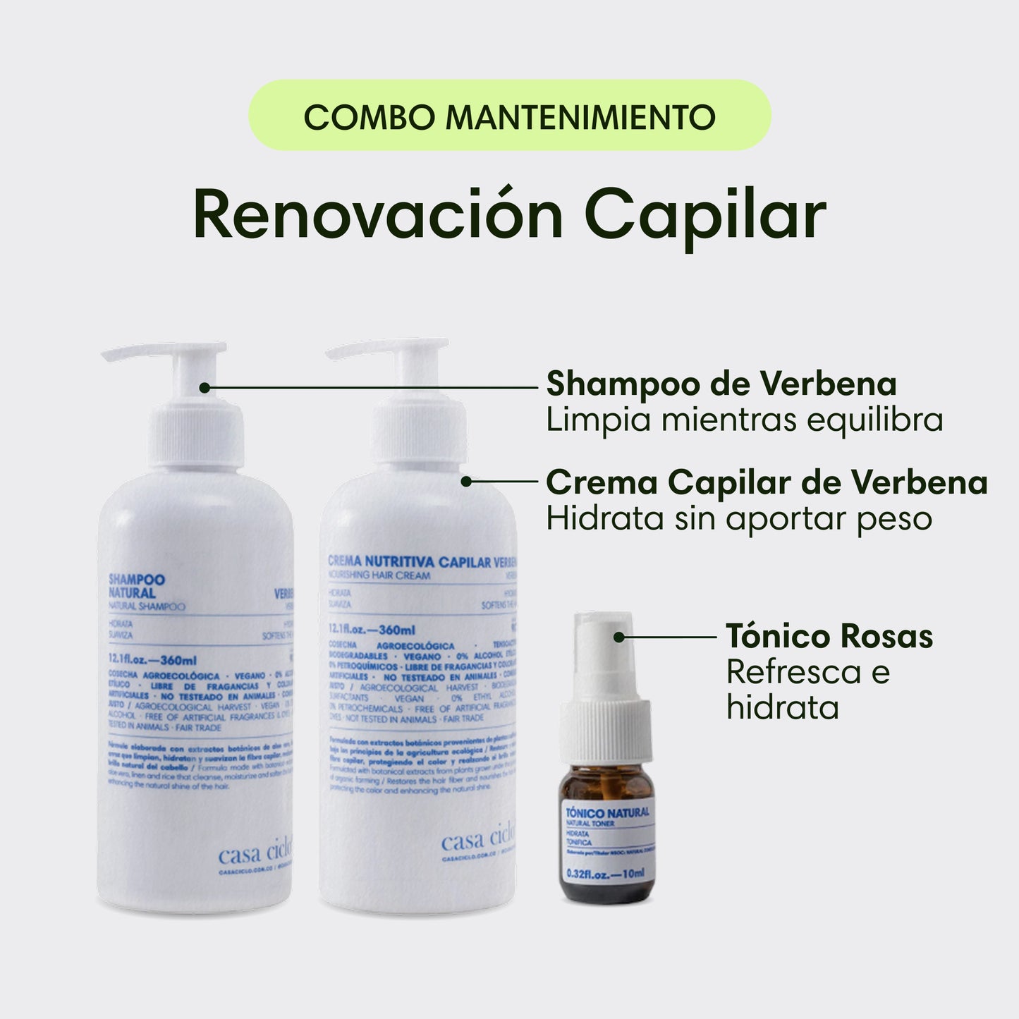 Combo Mantenimiento – Renovación Capilar