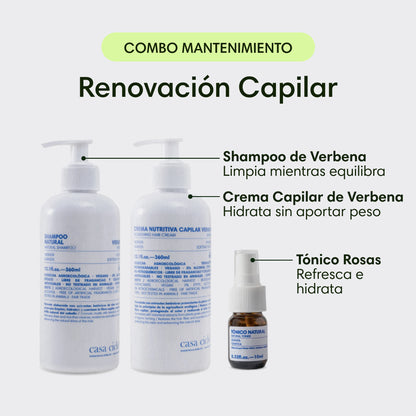 Combo Mantenimiento – Renovación Capilar