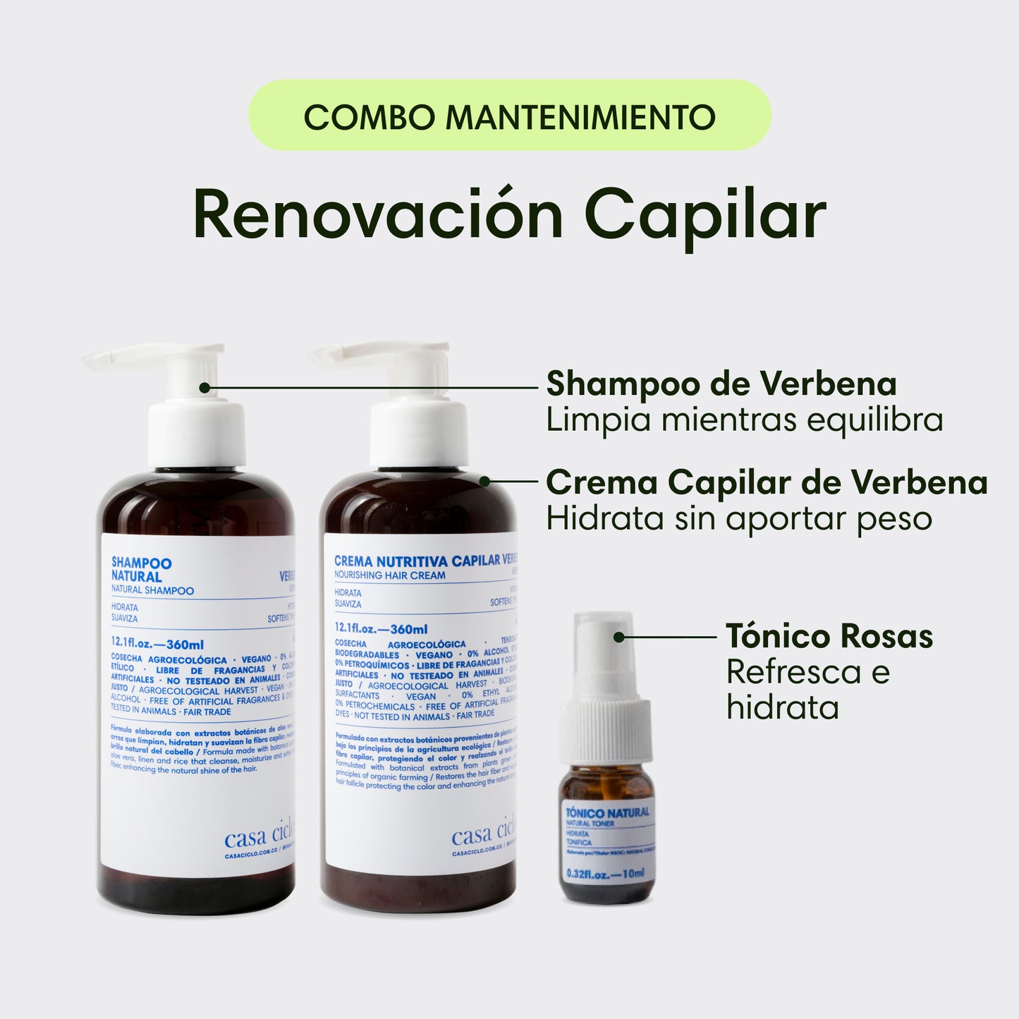 Combo Mantenimiento – Renovación Capilar
