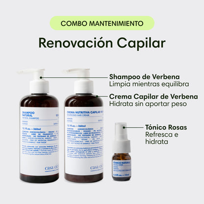 Combo Mantenimiento – Renovación Capilar