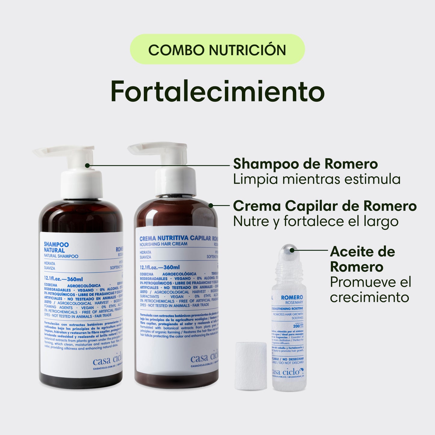 Combo Nutrición – Fortalecimiento