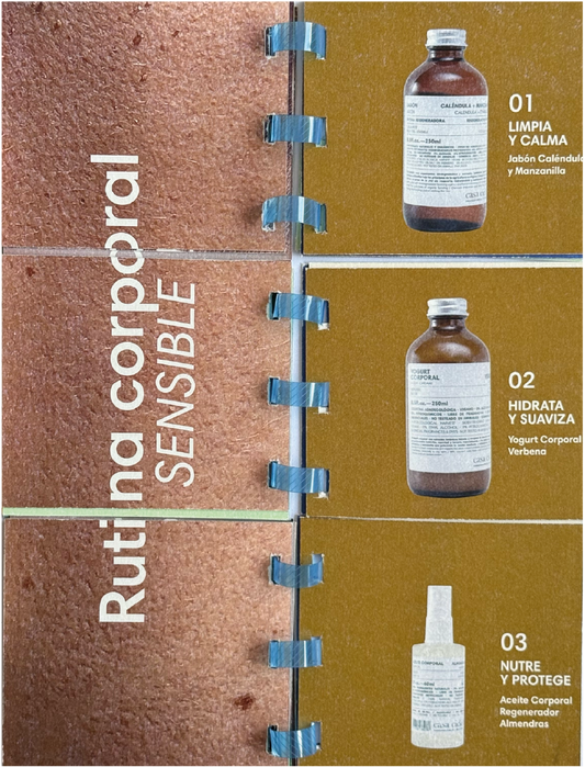 Rutina Corporal Piel Sensible