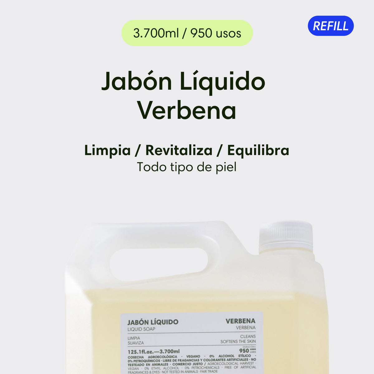 Verbena liquid soap