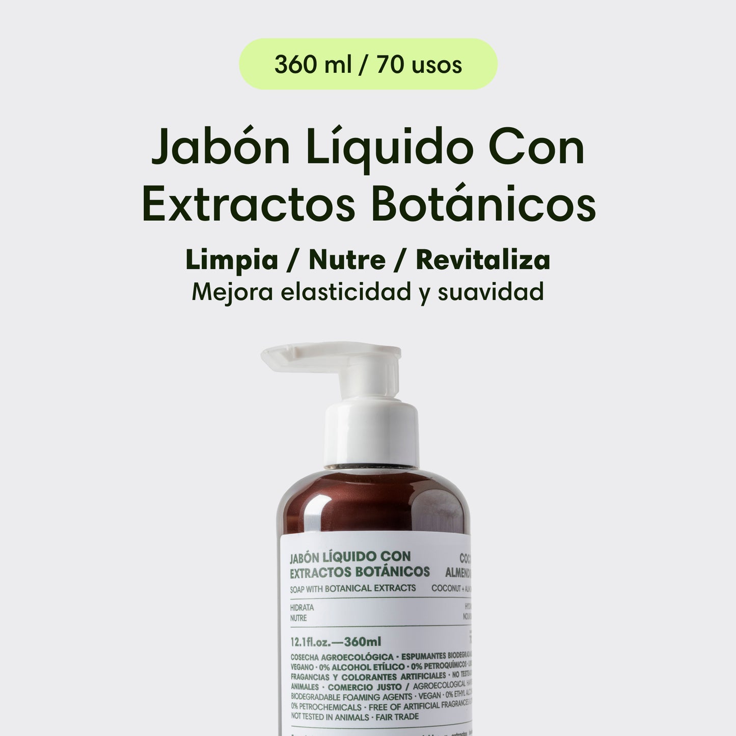Jabón Líquido con Extractos Botánicos