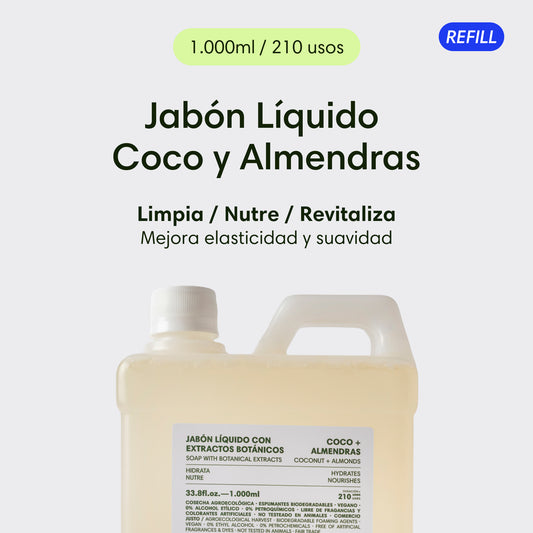 Coconut + Almond liquid soap