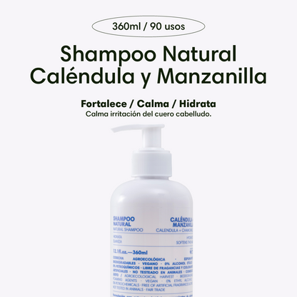 Natural Shampoo Calendula and Chamomile 