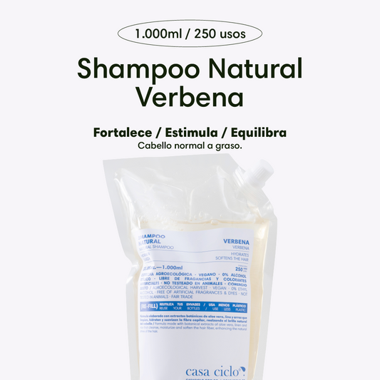 Shampoo Natural Verbena (Refill)