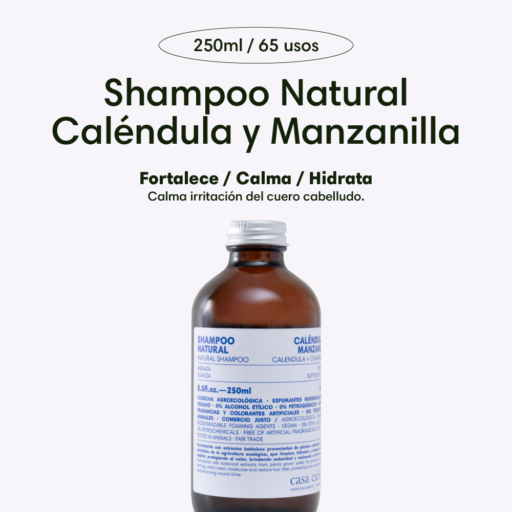 Natural Shampoo Calendula and Chamomile 
