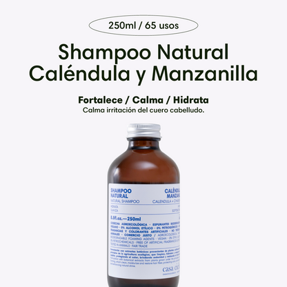 Natural Shampoo Calendula and Chamomile 