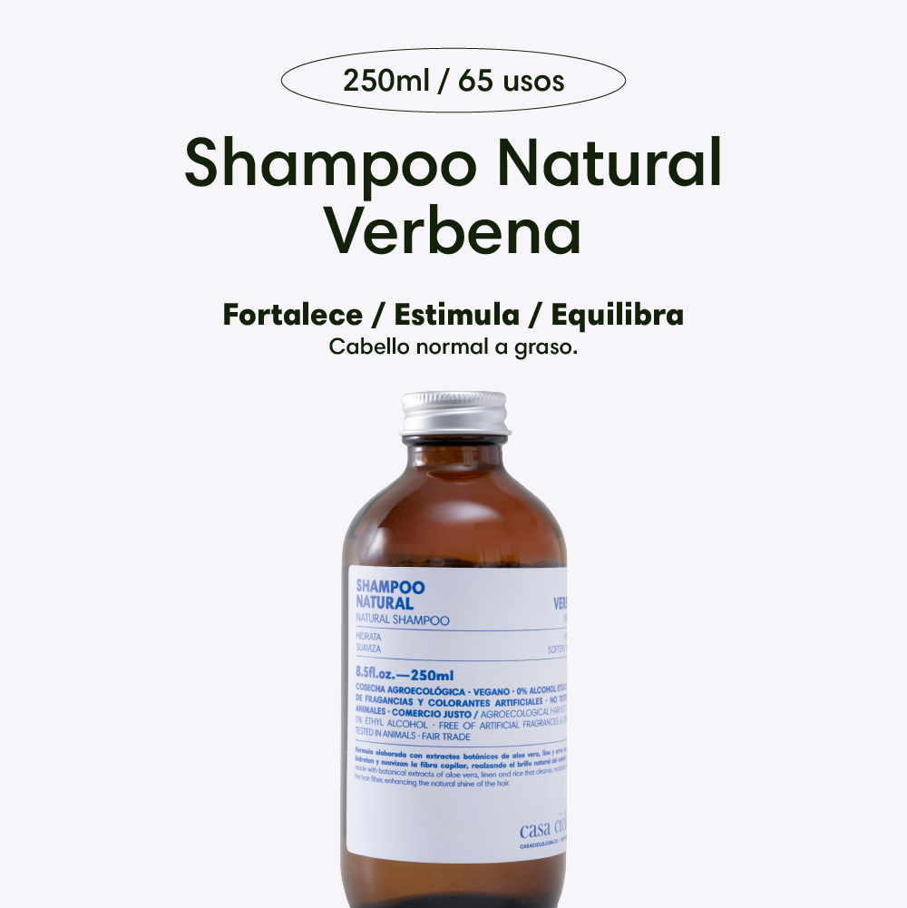 Shampoo Natural Verbena