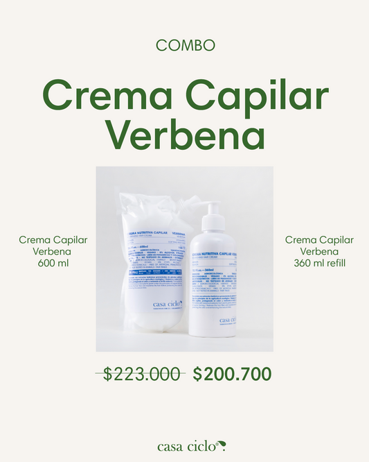 Combo Crema Capilar Verbena