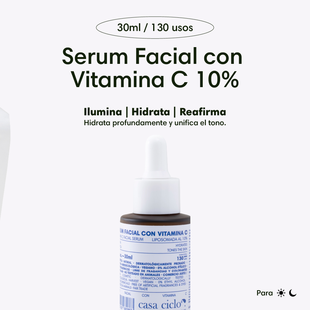 Duo Protector Solar + Serum Facial con Vitamina C