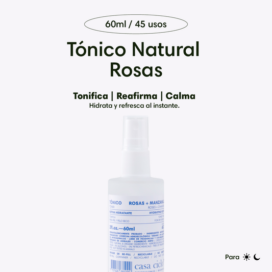 Tónico Natural Rosas