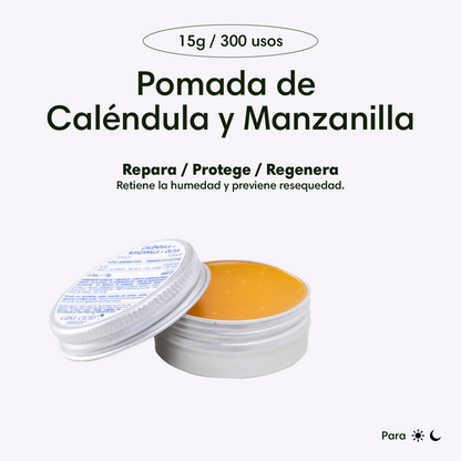 Pomada de Caléndula y Manzanilla 15g
