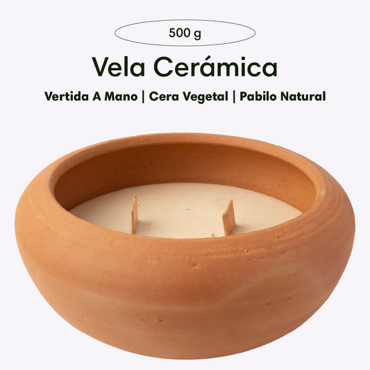 Vela Cerámica 500 gr