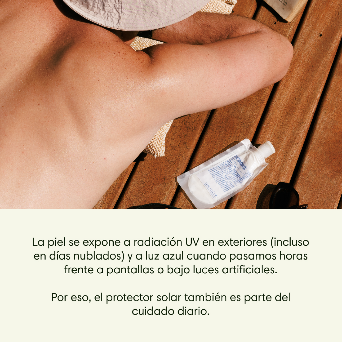 Protector Solar Con Extractos Botánicos SPF 50+