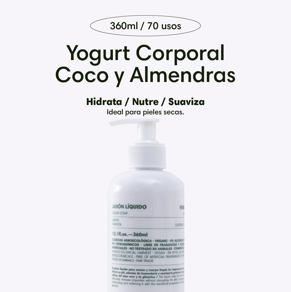 Yogurt Corporal Coco y Almendras