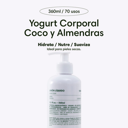Coconut and Almond Body Yogurt