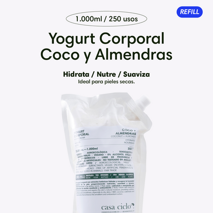 Coconut + Almond Body Cream