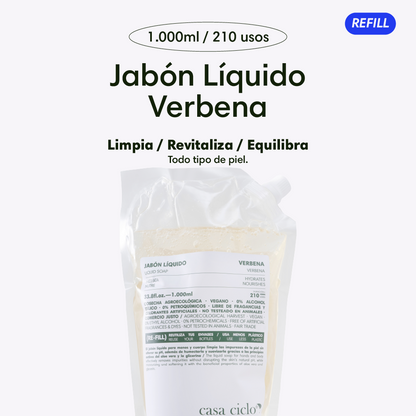 Verbena liquid soap