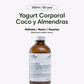 Yogurt Corporal Coco y Almendras