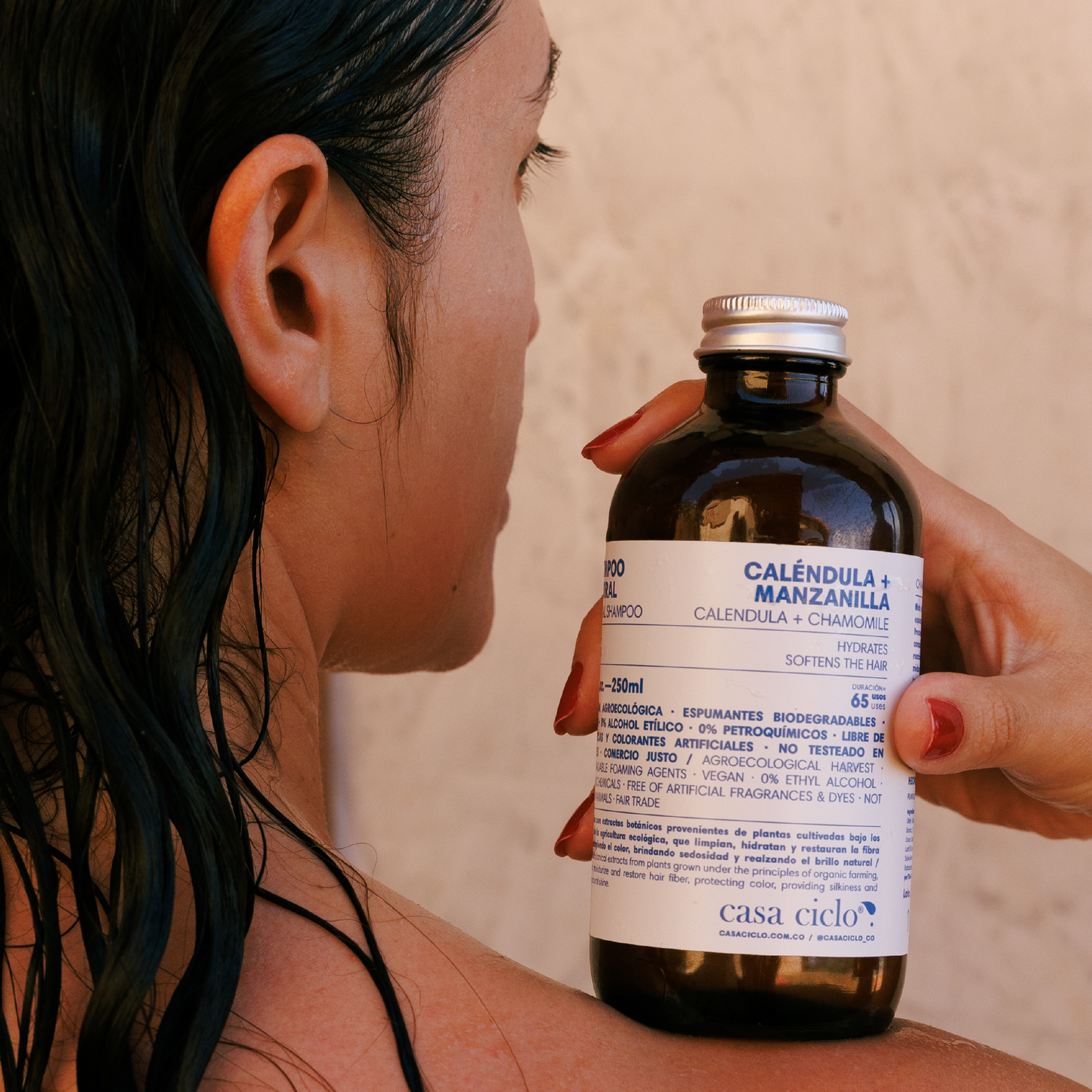 Natural Shampoo Calendula and Chamomile 