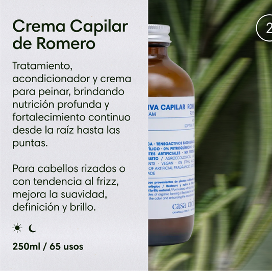 Crema Nutritiva Capilar Romero
