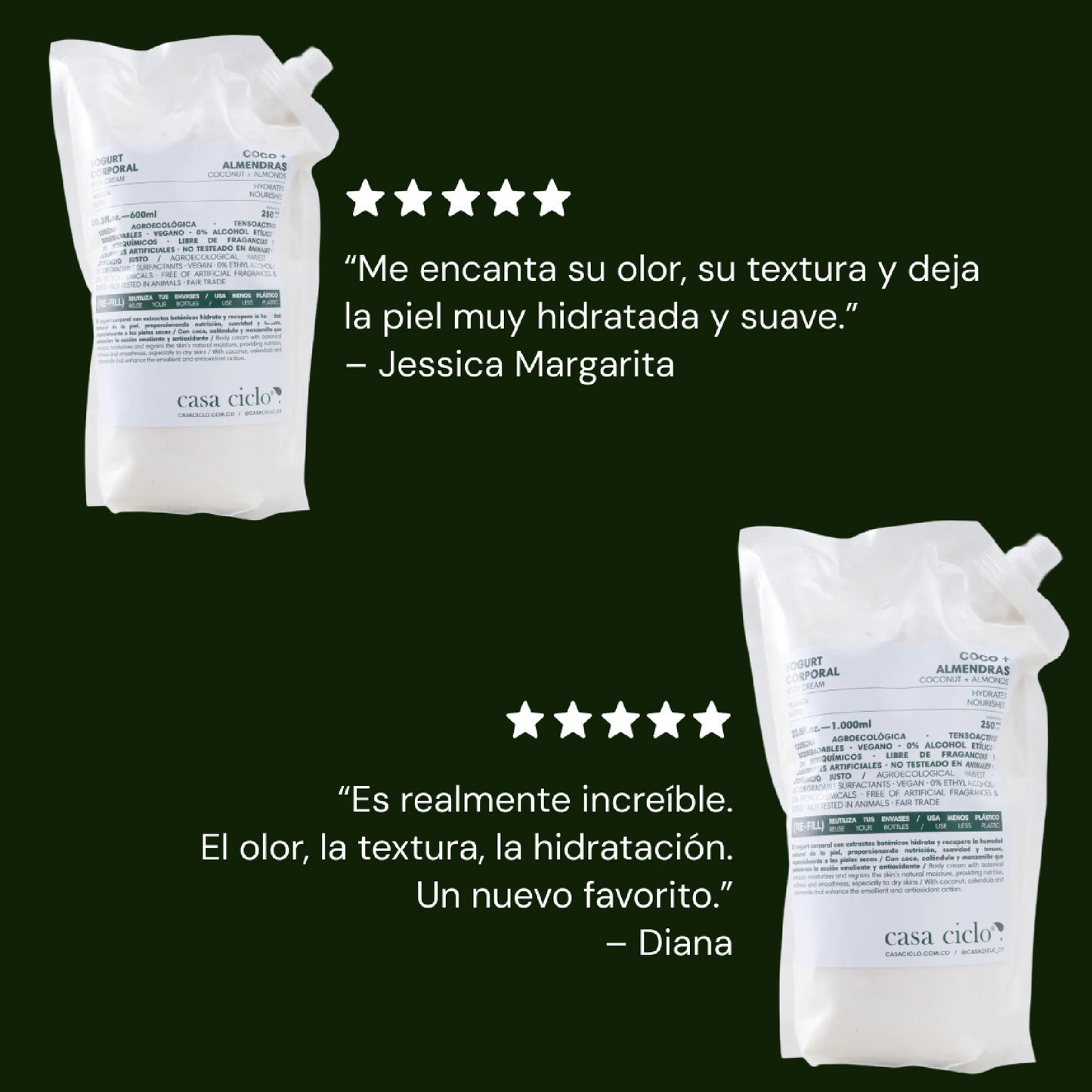 Yogurt Corporal Coco y Almendras