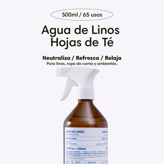 Agua de Linos Hojas de Té