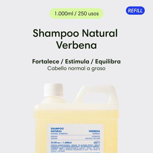 Shampoo Natural Verbena (Refill)