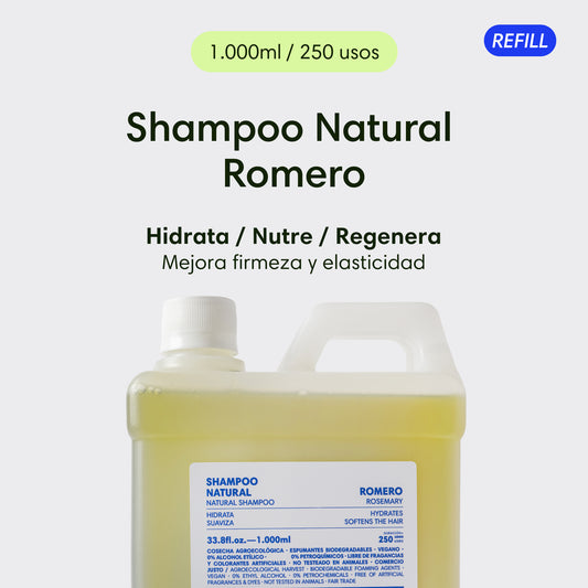 Rosemary + Nettle liquid shampoo