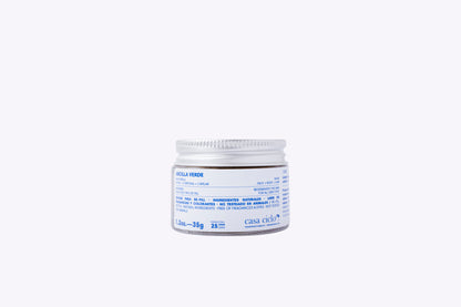 Mascarilla Facial, Corporal y Capilar Arcilla Verde 35g