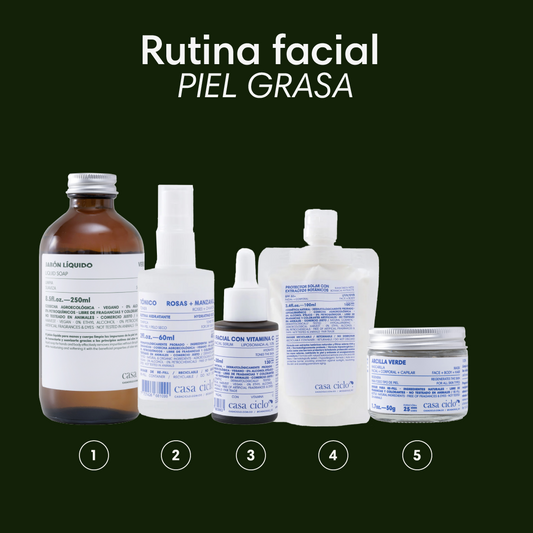 Rutina Facial Control Grasa